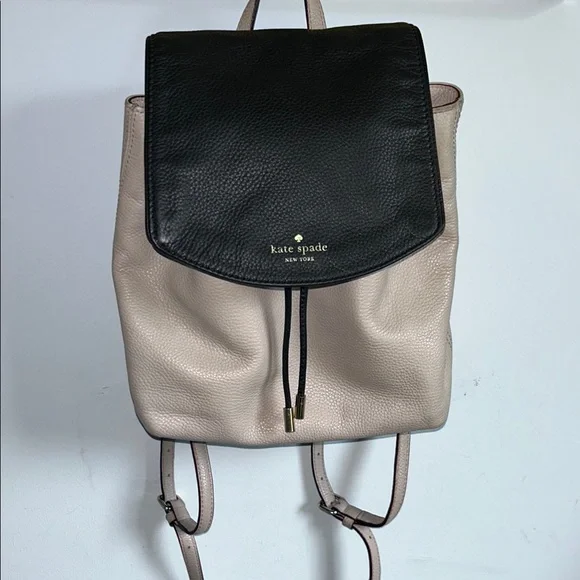 Kate Spade Cream and Black Backpack kate spade | Bags | Kate Spade Cream And Black Backpack With  main image 4